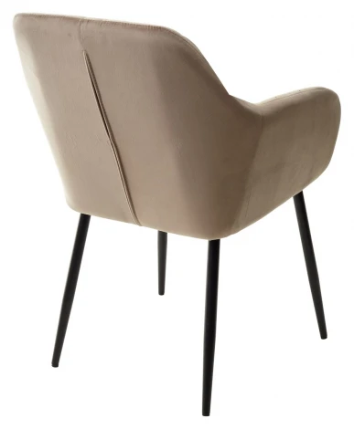 Стул ALABAMA BLUVEL-40 BEIGE, велюр