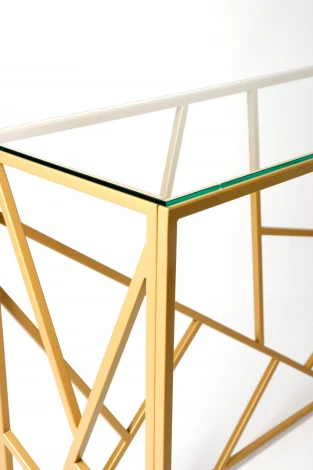 Консольный стол AllConsoles 1051-CG clear золотой