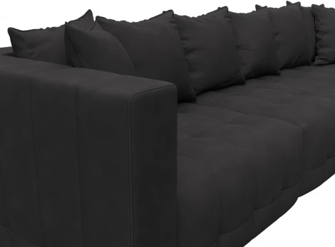 Диван угловой Лига-052 НПБ Лонг угол универсальный Лига Диванов (Замша) арт.128837