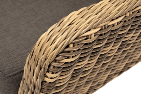 "Прованс" кресло из искусственного ротанга, цвет соломенный 4SIS арт.УТ-00006584