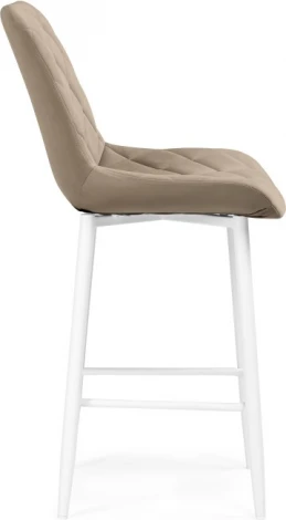 Полубарный стул Баодин К Б/К (Баодин К Б/К бежевый / белый) Notta арт.517162