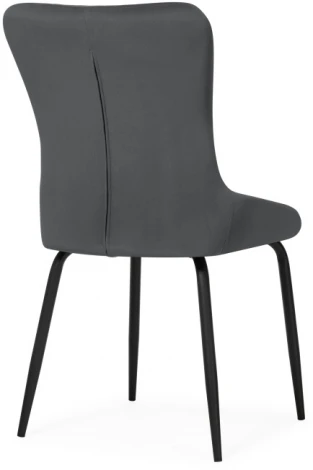 Стул Woodville на металлокаркасе Lado gray / black 15560