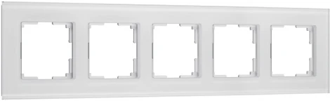 Рамка на 5 постов (белый) Werkel W0053101