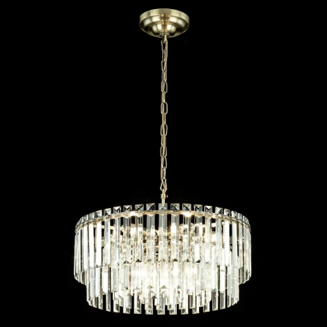 Подвесная люстра Citilux Фонда CL303193 (220V, хрусталь, на цепи)