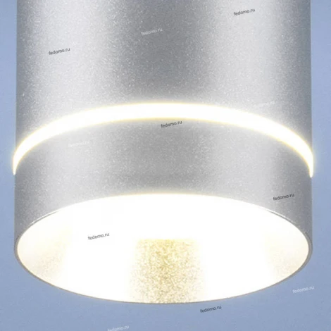 Накладной точечный светильник Elektrostandard Topper DLR021 9W 4200K хром матовый (LED, 220V)