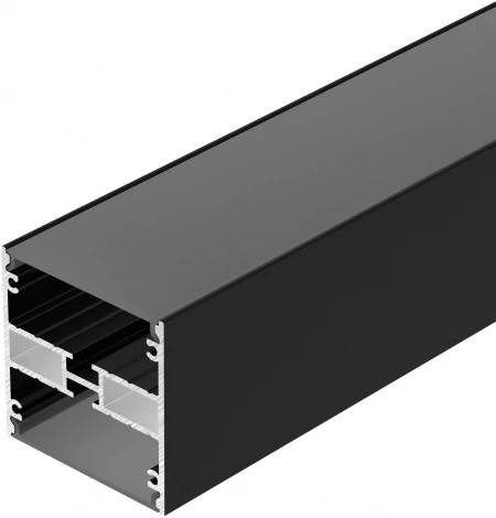 Профиль LINE-5050-DUAL-3000 ANOD BLACK (Arlight, Алюминий) 047487