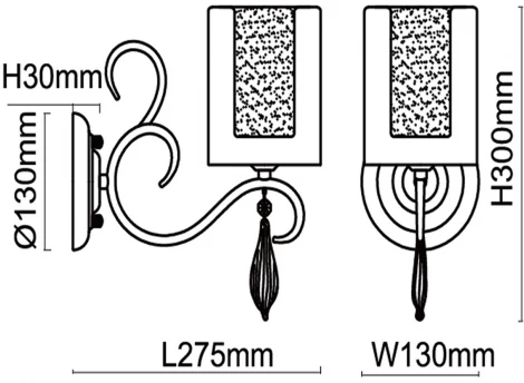 Бра MW-Light Эллегия 303022601