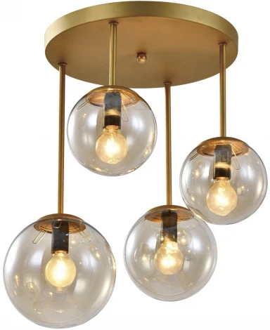 Люстра потолочная на штанге Emma 3117-304 4 х Е14 40 Вт (220V)