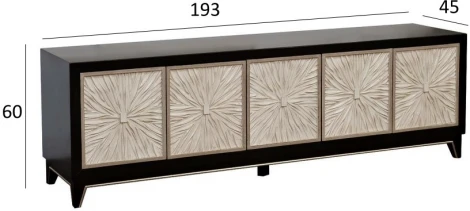Тумба под телевизор 193*45*60см Garda Decor арт.ART-2921-TV