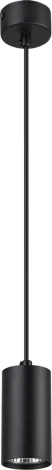 Подвесной светильник Escada 20001 20001SMP/01 SWH 1x50Вт GU10, металл, черный матовый (220V, на проводе, круглые)