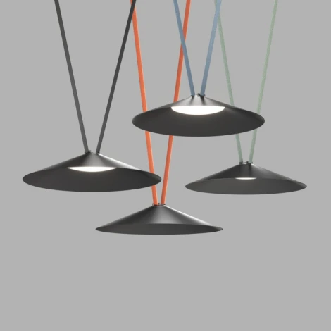 Трековый светильник низкоковольтный для ременной системы LED с голосовым управлением 48V Denkirs Belty Flow DK5668-BK (Умный дом) (умный дом - Smart Life)