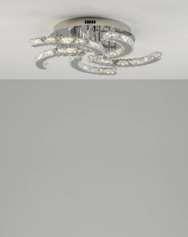 Люстра потолочная светодиодная V1594-CL Luna LED*40W