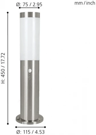 Наземный фонарь Eglo Helsinki 83279