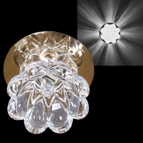 Встраиваемый точечный светильник Reluce 07937-9.0-001H G9 GD (220V, круглые)