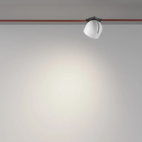 Трековый светильник ременной Maytoni Cup Parity TR124B-12W4K-W 48V 4000K 12Вт белый