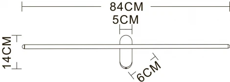 Бра Arte Lamp Prima A2028AP-1PB (LED, 220V)