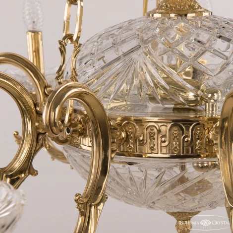 Подвесная люстра Bohemia Verona 72009P/9/250 G P PAL Y8