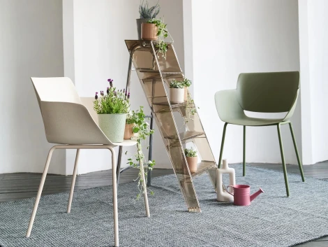 Комплект стульев Glan 4 шт. ОГОГО Обстановочка! 966369 (Пластик/Бежевый)