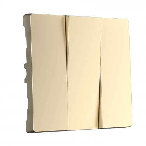 Набор клавиш для выключателя трехклавишного (шампань) Werkel W1139011 (a050860)