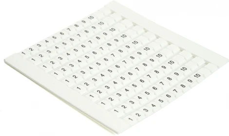 Маркер с нумерацией 1-10 Stekker 49210