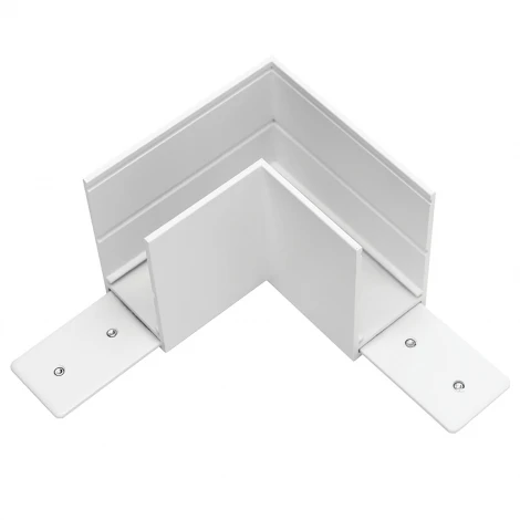 Соединитель PRO L-образный горизонтальный Lightstar Teta 505126-ALU