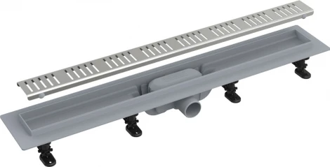 Душевой лоток AlcaPlast APZ10-Simple 550 с решеткой и опорами