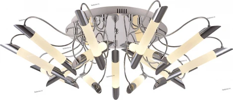 Потолочная люстра IDLamp Milada 401/15PF-LEDChrome