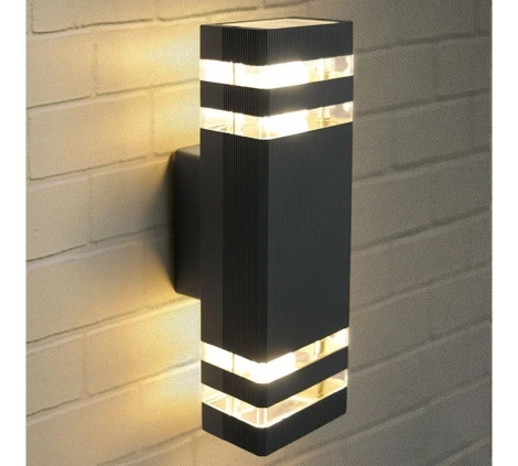 Настенный светильник уличный Elektrostandard Ignis 1449 TECHNO черный (220V, IP54)