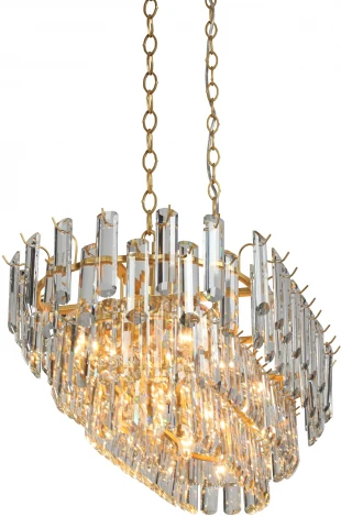 Подвесная люстра каскадная V5344-8/19 Vitaluce (220V, на цепи)