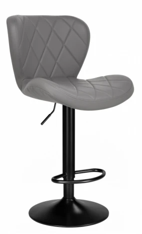 Барный стул Woodville Porch (Металл, Искусственная кожа/Черный) арт.15904