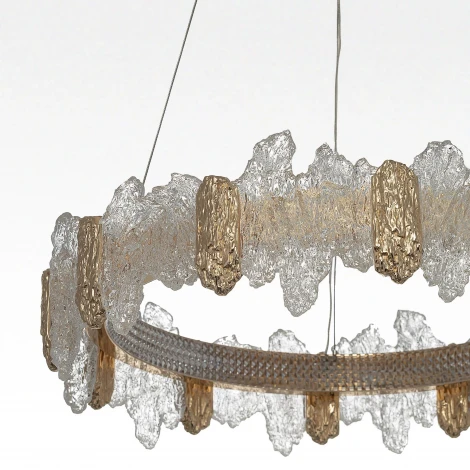 Подвесная люстра светодиодная с пультом Citilux Lava CL250162 (кольцо)