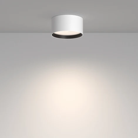 Накладной потолочный светильник Maytoni Glare C091CL-12W4K-W (LED, 220V, круглые)