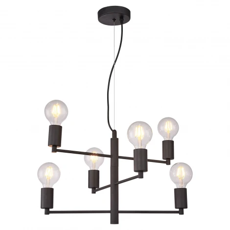 Подвесная люстра Lussole Lgo Huron LSP-8156 (220V, на тросе, IP21)