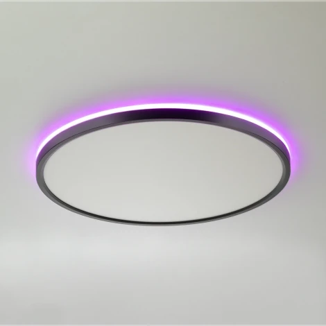 Настенно-потолочный светильник RGB светодиодный Citilux Norma CL749401 (220V, пульт управления, круглые, IP40)