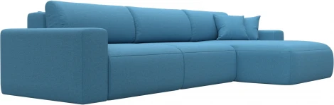 Диван угловой Лига-036 НПБ Классик Лонг правый угол Лига Диванов (Рогожка) арт.125463