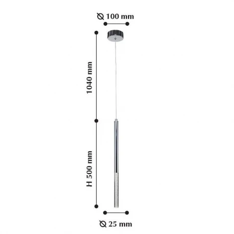Подвесной светильник Favourite Cylindro 2209-1P (LED, на проводе)