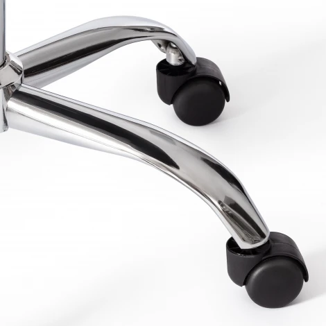 Офисное кресло TULIP (mod.106-1) / 1 шт. в упаковке (Металл,Пластик /Черный,Хром)