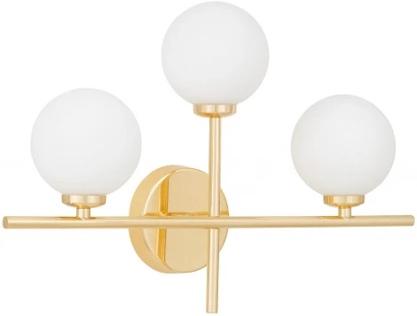 Настенный светильник Lumina Deco Marsiada LDW 6033N-3 F.GD (220V, шарики)