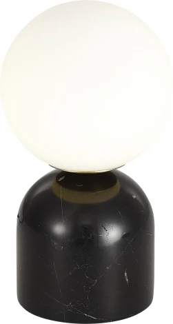 Настольная лампа ST Luce Nebula SL1191.404.01 черный/белый G9 1*5W (220V, шар)