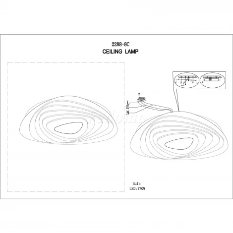 Потолочный светильник F-Promo Ledolution 2288-8C