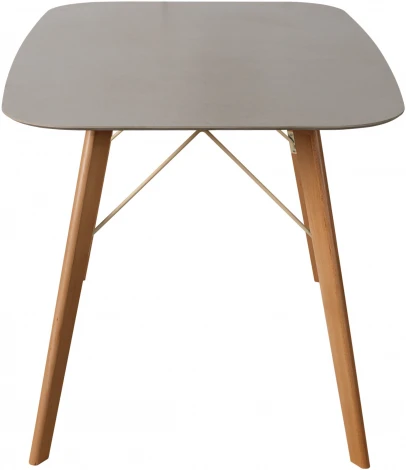 Стол обеденный обеденный JET CERAMIC прямоугольный 120*80 (Дерево бук, Прозрачный лак) FA Faggio Ardesia 80х120