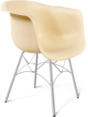 Стул SHT-ST31/S107 бежевый/хром лак от фабрики Sheffilton