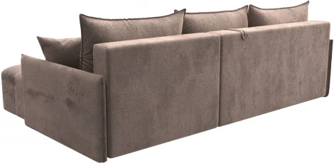 Диван угловой Лига-054 НПБ угол универсальный Лига Диванов (Велюр) арт.129034