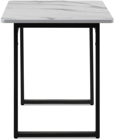 Стол деревянный Кэрин белый / черный 464909 Woodville