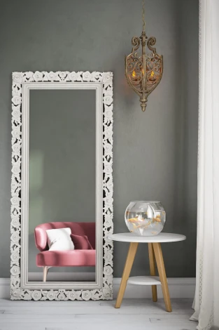 Стол журнальный ХОГ белый/дуб светлый от фабрики Mebelik