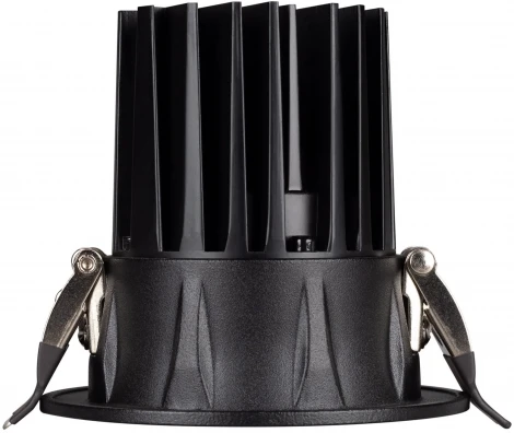 Встраиваемый точечный светильник MS-FOGGY-BUILT-R86-10W Warm3000 (BK, 36 deg, 230V) (Arlight, IP54 Металл) 044628 (LED)