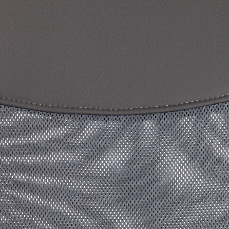 Кресло PRACTIC (мп) (Флок,Искусственная кожа  /Серый)