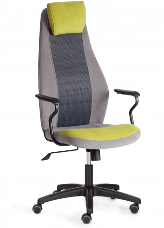 Кресло AVIATOR Tetchair (Флок,Ткань /Серый) арт. 21646