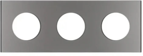 Рамка стеклянная FRM-GLARE-GC-3-GR (Arlight) 043840