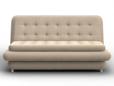 Диван-книжка Лига-123 (Металл,ЛДСП,Брус,Доска,Велюр/Бежевый) Лига Диванов 137615